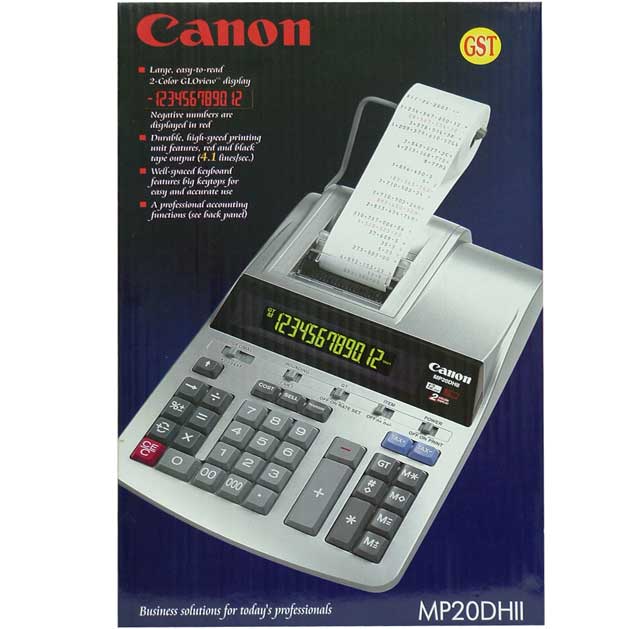 Canon Desktop Printing Calculator MP20DHII